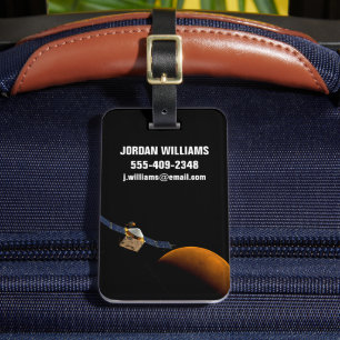 Maven Spacecraft. Luggage Tag