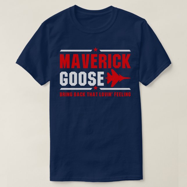 Maverick Goose Dks T-Shirt (Design Front)