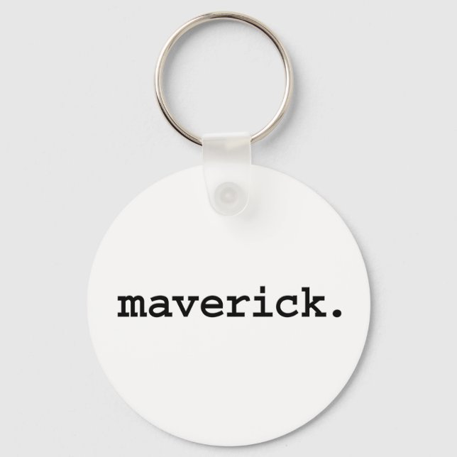 maverick. keychain (Front)