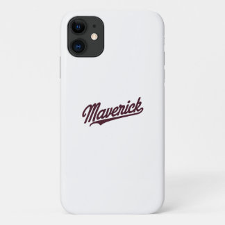 Maverick | Typography | Motivational iPhone 11 Case