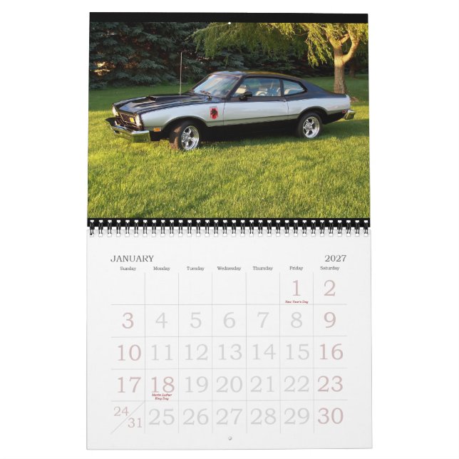 Mavericks and Comets 2012 Calendar (Jan 2027)