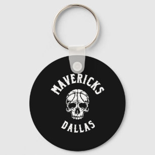 Mavericks Skull  Keychain