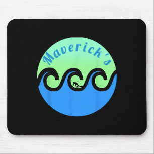 Maverick's Surfing Surf California Beaches  Mouse Pad