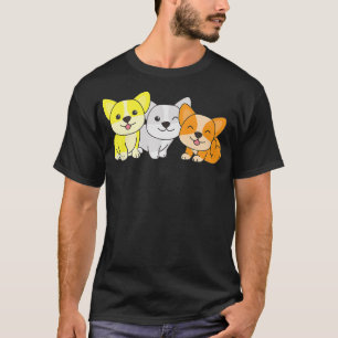 Maverique Flag Pride Lgbtq Dogs Maverique Corgi110 T-Shirt