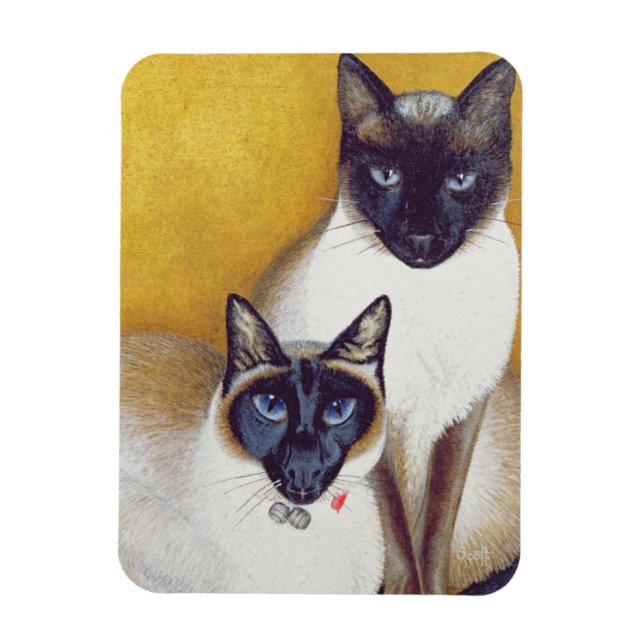 Mavis and Barnaby Magnet (Vertical)