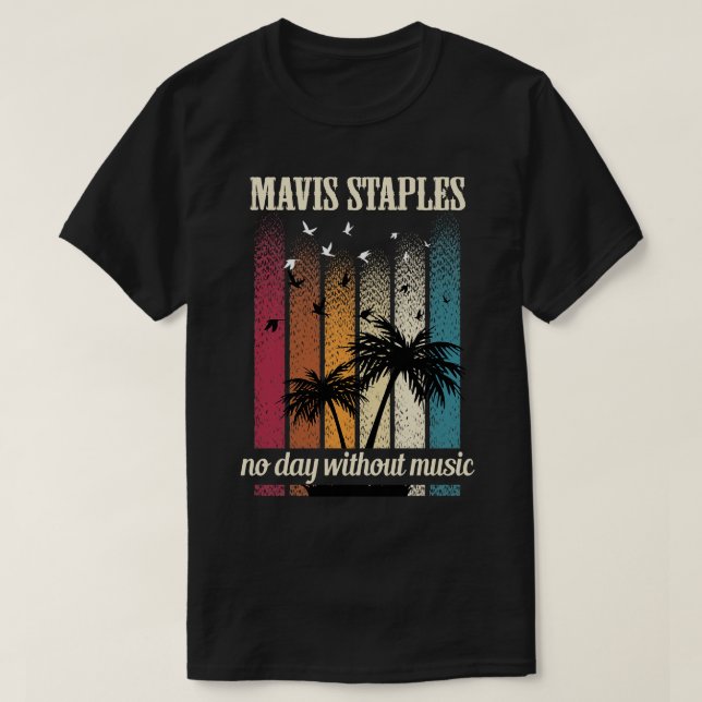 MAVIS STAPLES SONG TShirt 2 (Design Front)