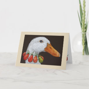 Mavis the duck card