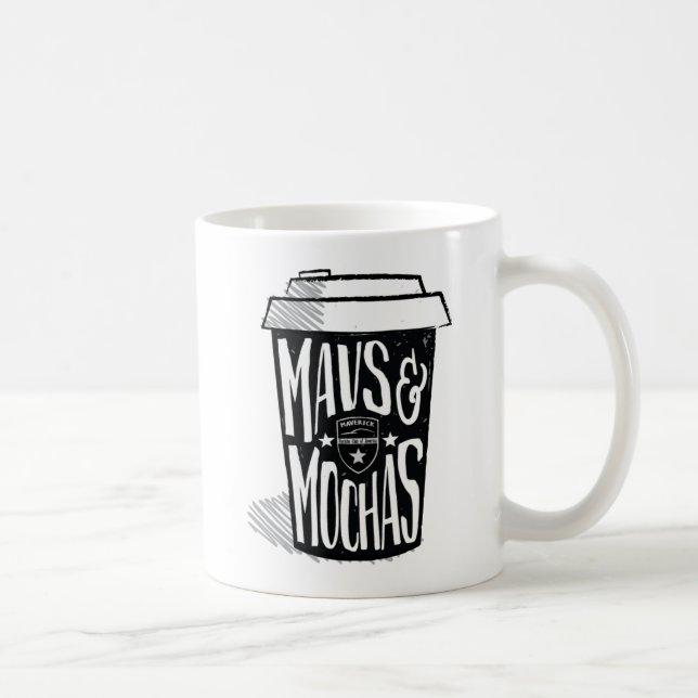 Mavs & Mochas 11 oz. mug (Right)