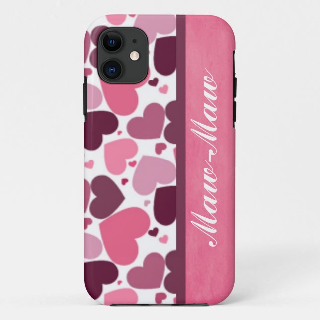 Maw-Maw's Heart iPhone 5 Case (Back)