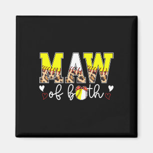 Maw Of Both Leopard Softll Sell Maw Grandma Magnet