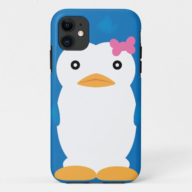 Mawaru Penguindrum Penguin n° 3 iPhone 4-4S Case (Back)