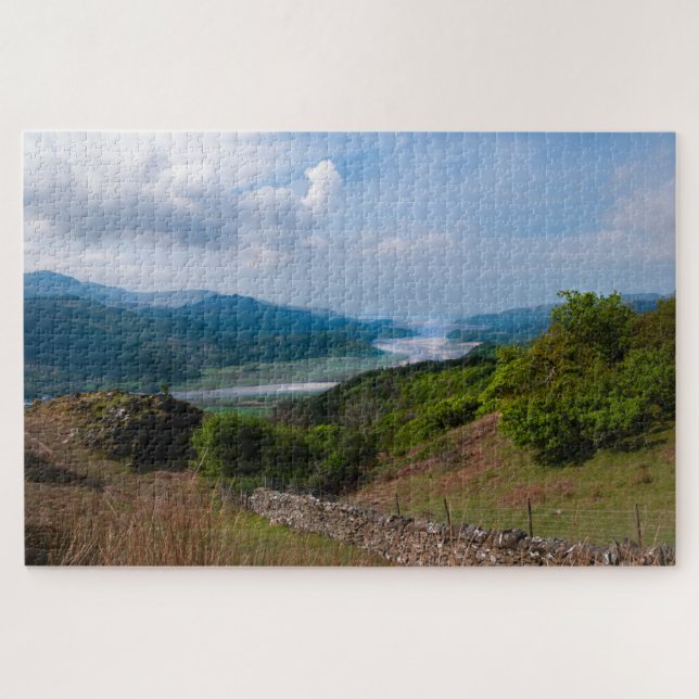 Mawddach Estuary Snowdonia North Wales Jigsaw Puzzle (Horizontal)