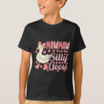 Mawmaw Goose On The Loose Funny Birthday Matching  T-Shirt<br><div class="desc">Mawmaw Goose On The Loose Funny Birthday Matching Family</div>