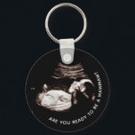 MawMaw Sonogram Pregnancy Announcement Keychain<br><div class="desc">Pregnancy Baby Sonogram Ultrasound Photo New Mom keychain Can be fully customized to suit your needs. © Gorjo Designs. Made for you via the Zazzle platform. // Note: photo used is a placeholder image only. You will need to replace with your own photo before ordering/ printing. If you need help...</div>