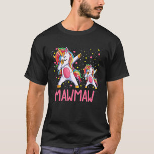 Mawmaw Unicorn Mom Baby Mother's Day T-Shirt