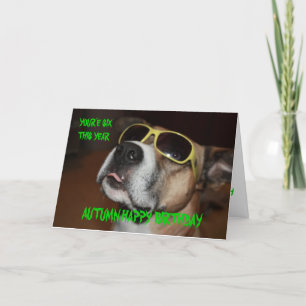 MAX Birthday Card