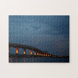 Max Brewer Bridge, Titusville, Florida Jigsaw Puzzle