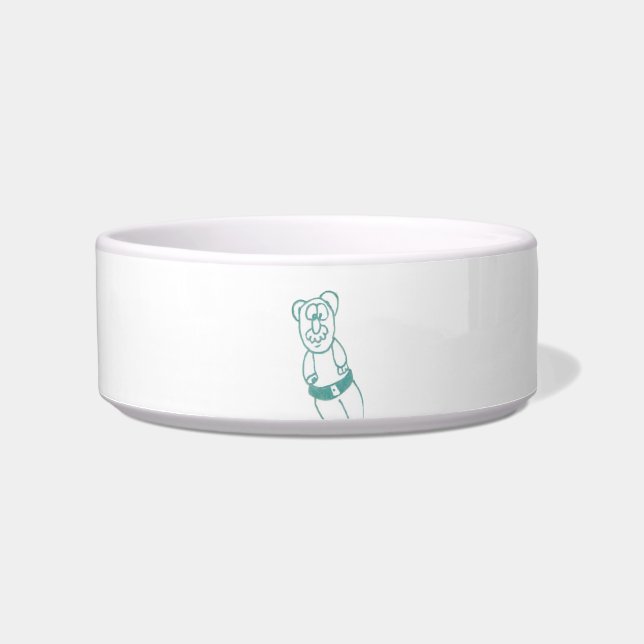 Max Ceramic Pet Bowl (Front)