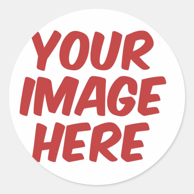 Max - classic round sticker (Front)