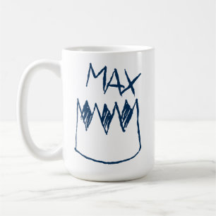 Max & Crown Sketch Coffee Mug