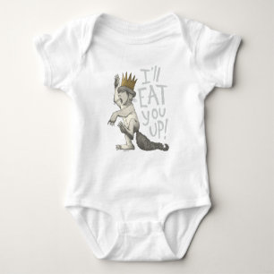 Max I'll Eat You Up! Baby Bodysuit