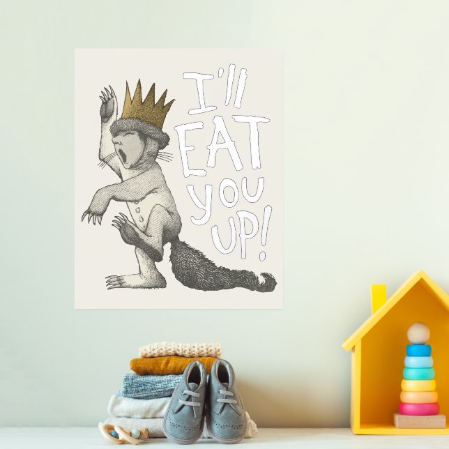 Max | I'll Eat You Up! Foil Prints (In Situ (Nursery 3))