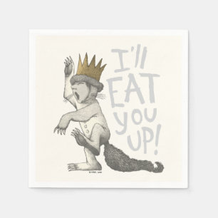 Max   I'll Eat You Up! Napkin