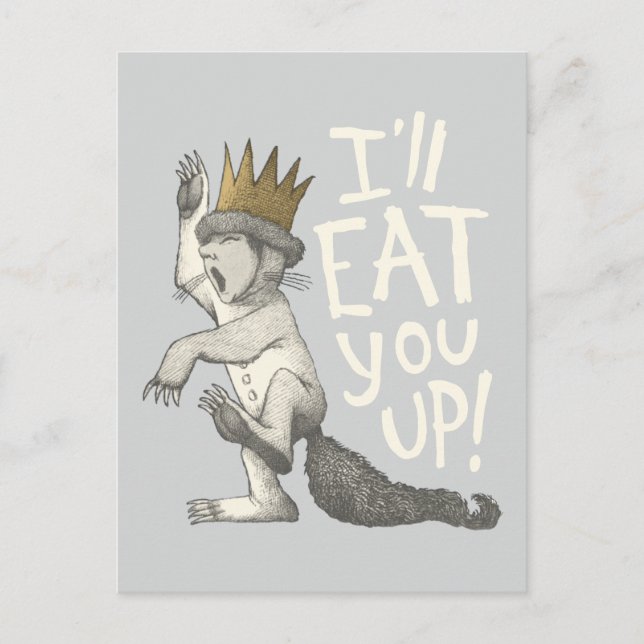 Max | I'll Eat You Up! Postcard (Front)