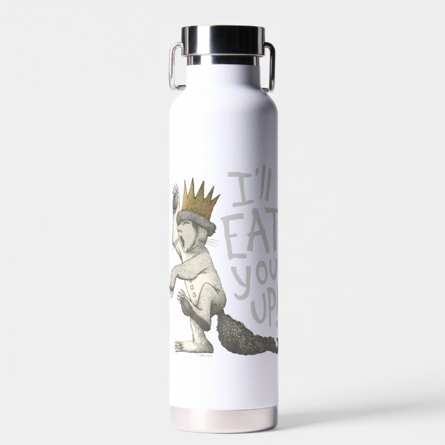 Max | I'll Eat You Up! Water Bottle (Front)