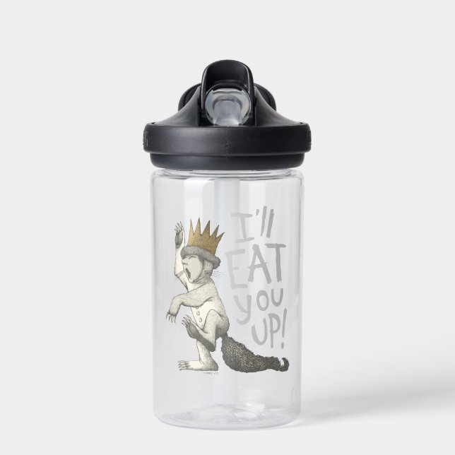 Max | I'll Eat You Up! Water Bottle (Front)