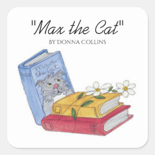 Max les Stickers du livre de chat