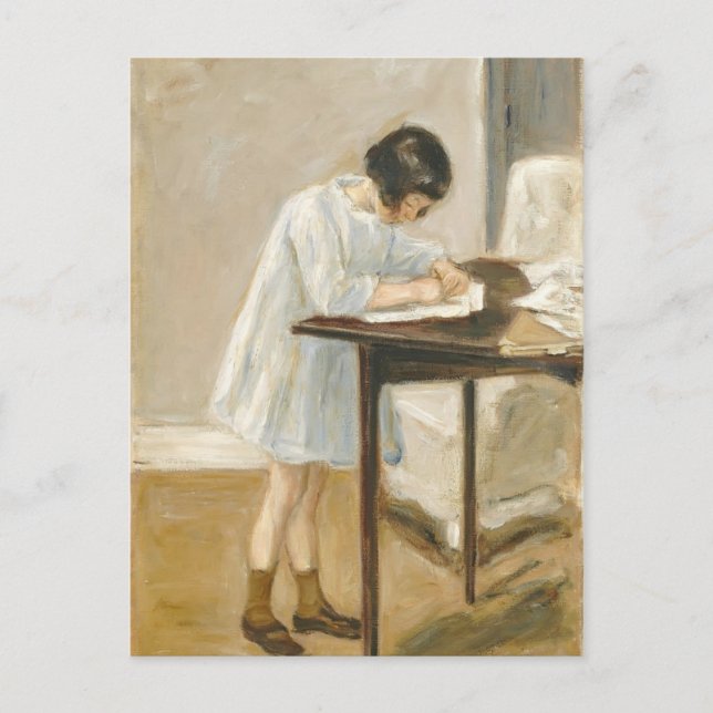Max Liebermann- The Artist's Granddaughter Postcard (Front)