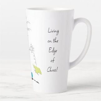 Max Living on the Edge of Chaos Latte Mug