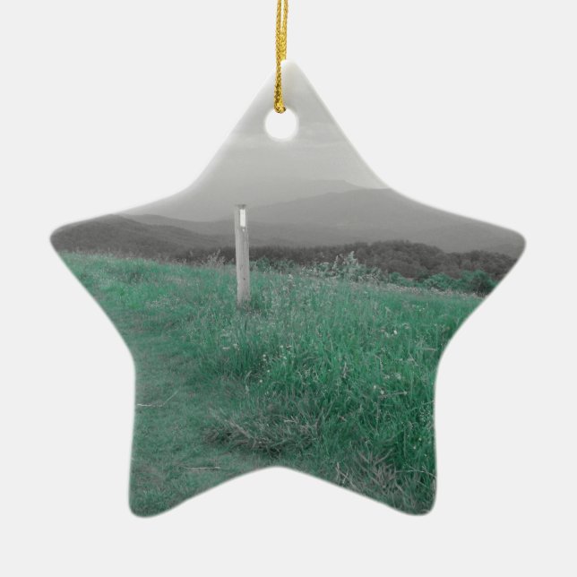 Max Patch Ceramic Ornament (Front)