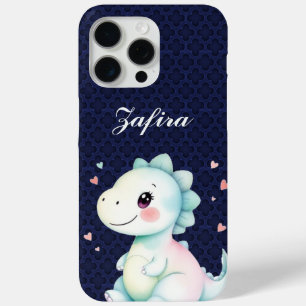 Max Personnalisé Cute Dinosaur coque iphone 15 pro