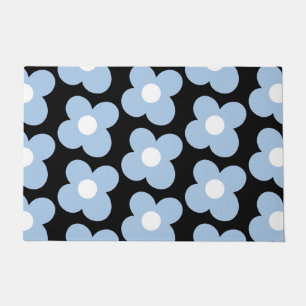 Max Scandi Daisy Blue Doormat