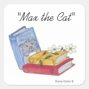 Max the Cat Book Stickers