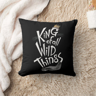 Max   The King of All Wild Things Throw Pillow