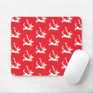 Max the Reindeer Silhouette Mouse Pad