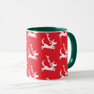 Max the Reindeer Silhouette Mug