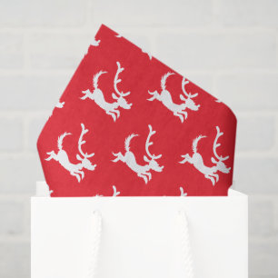 Max the Reindeer Silhouette Tissue Paper