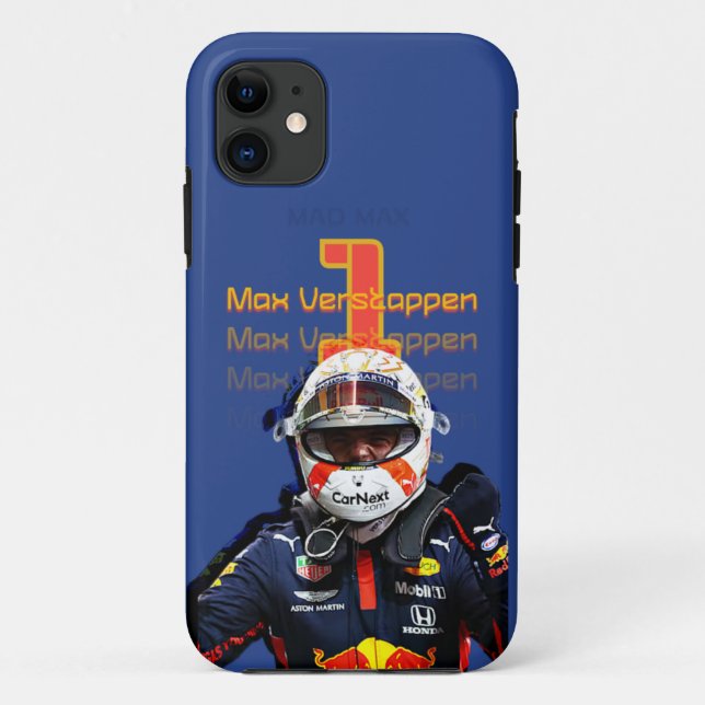 max verstappen iphone 11 case  (Back)