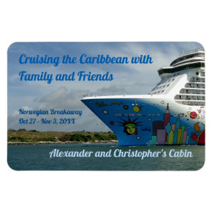 Maxed Out Bow Custom Stateroom Door Marker Magnet