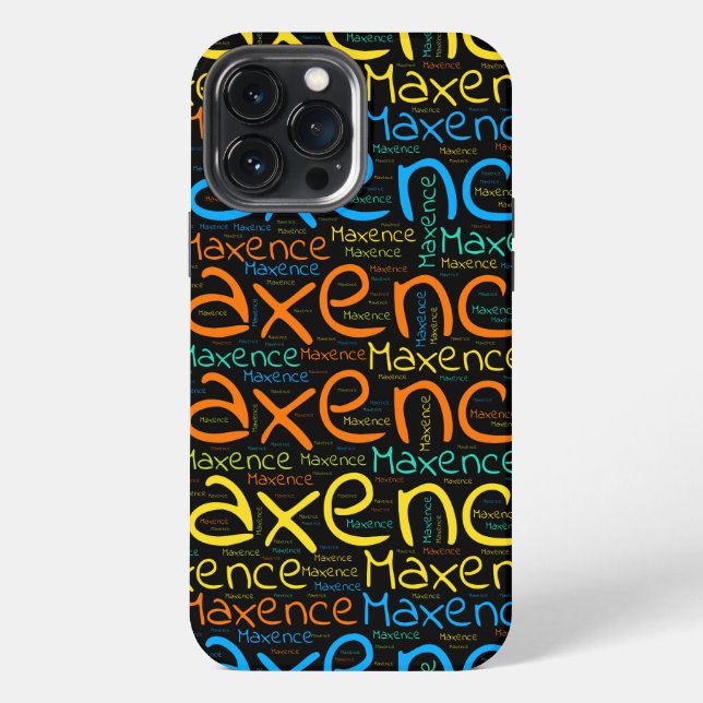 Maxence iPhone Case (Back)
