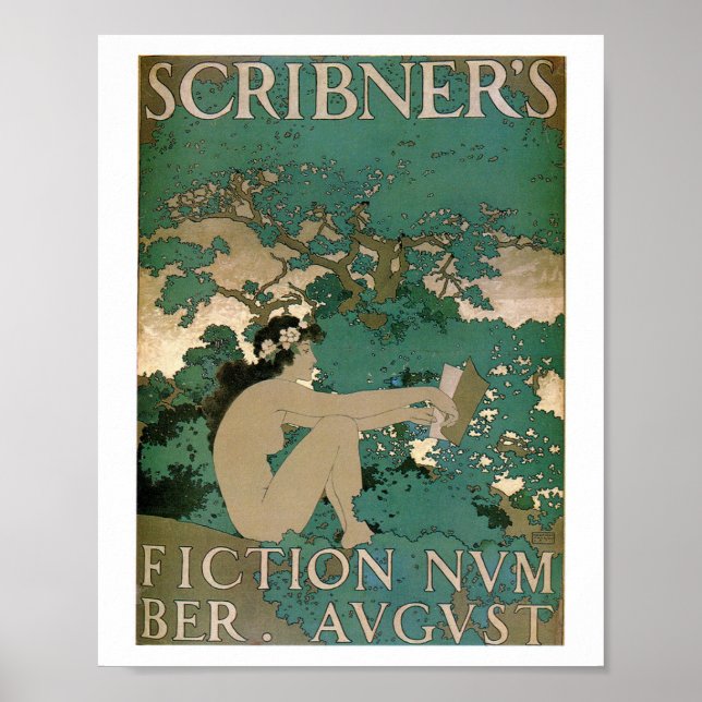 MAXFIELD PARRIS 1897 VINTAGE POSTER (Front)