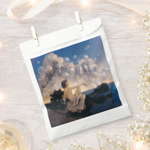 Maxfield Parrish Air Castles 1904 Vintage Fantasy  Favour Bag