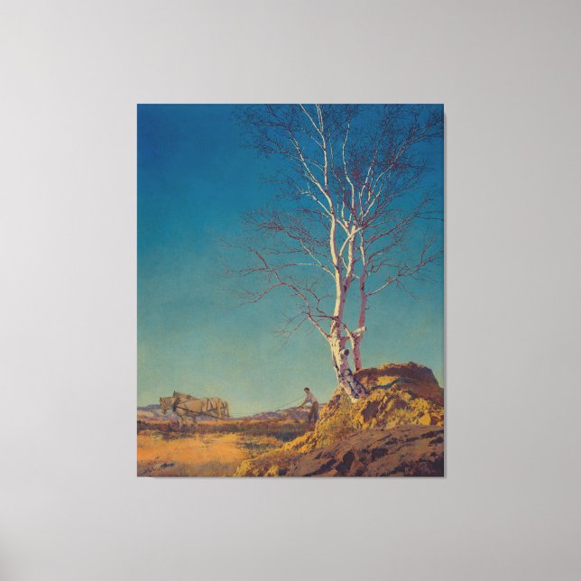 Maxfield Parrish Canvas Print (Front)