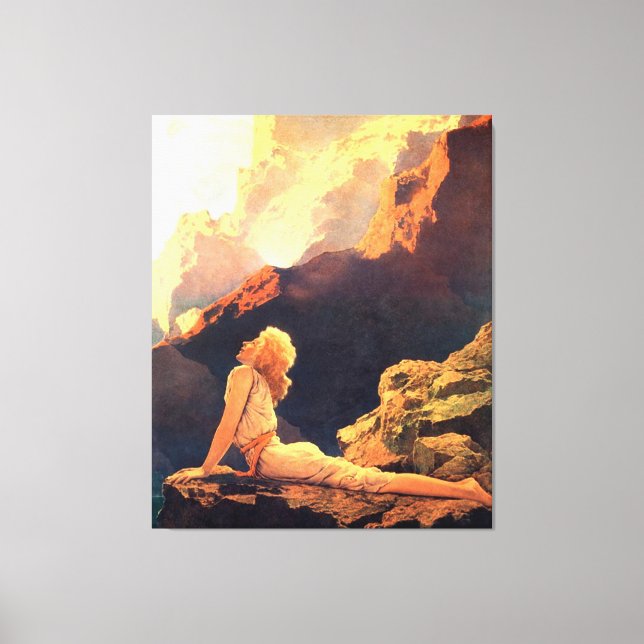 Maxfield Parrish Canvas Print (Front)