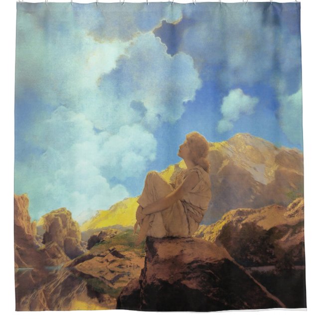 Maxfield Parrish Morning 1922 Cloud Blue Fine Art (Front)