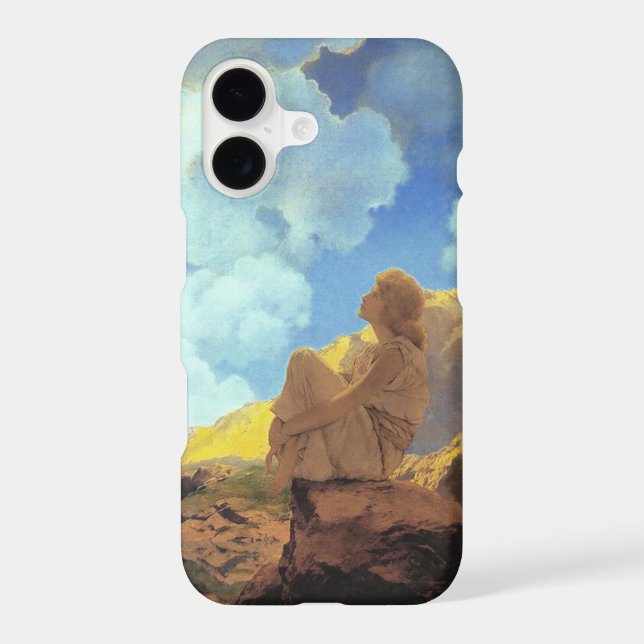 Maxfield Parrish Morning 1922 Cloud Blue Fine Art (Back)
